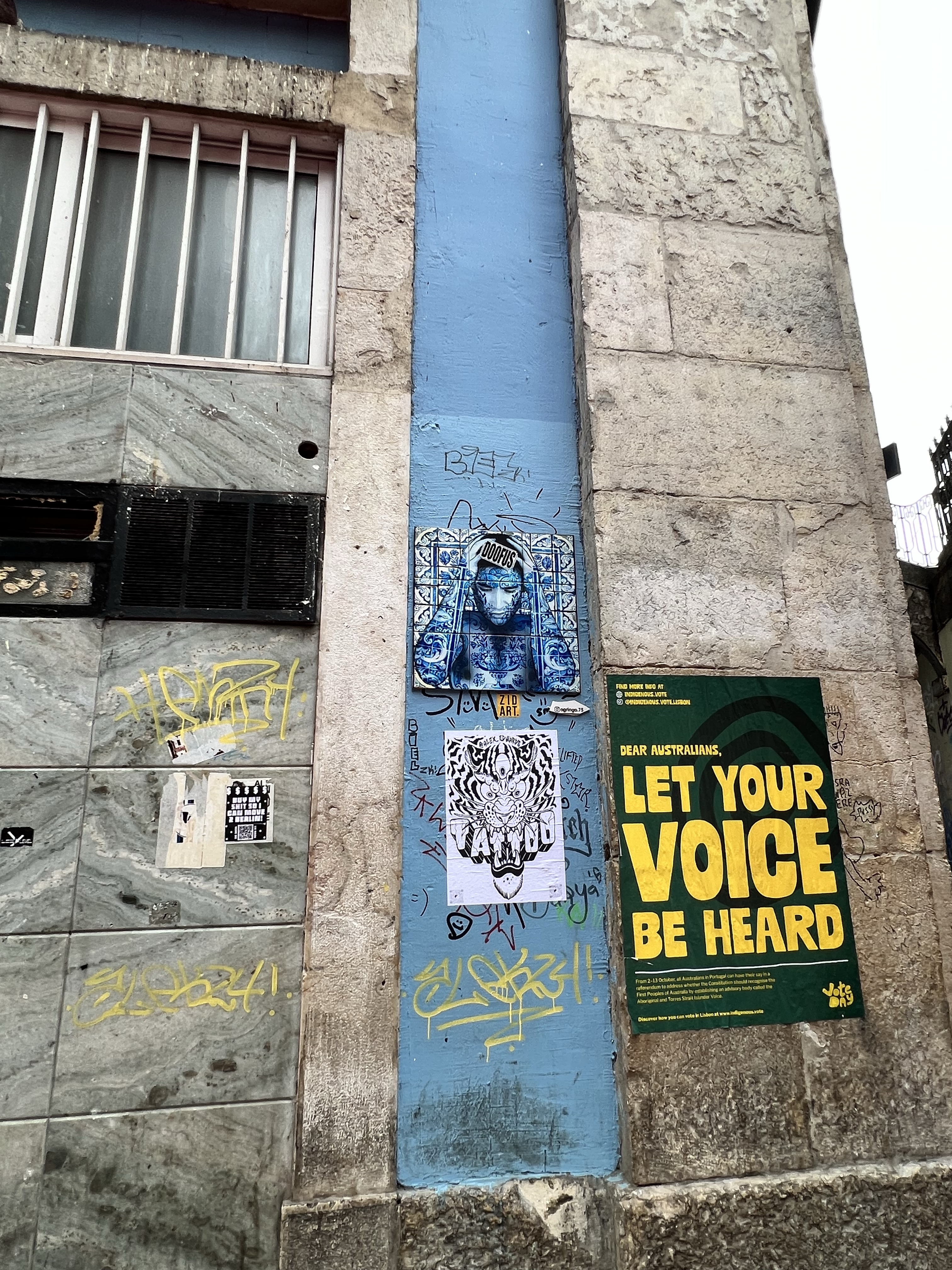 Signs in Lisbon